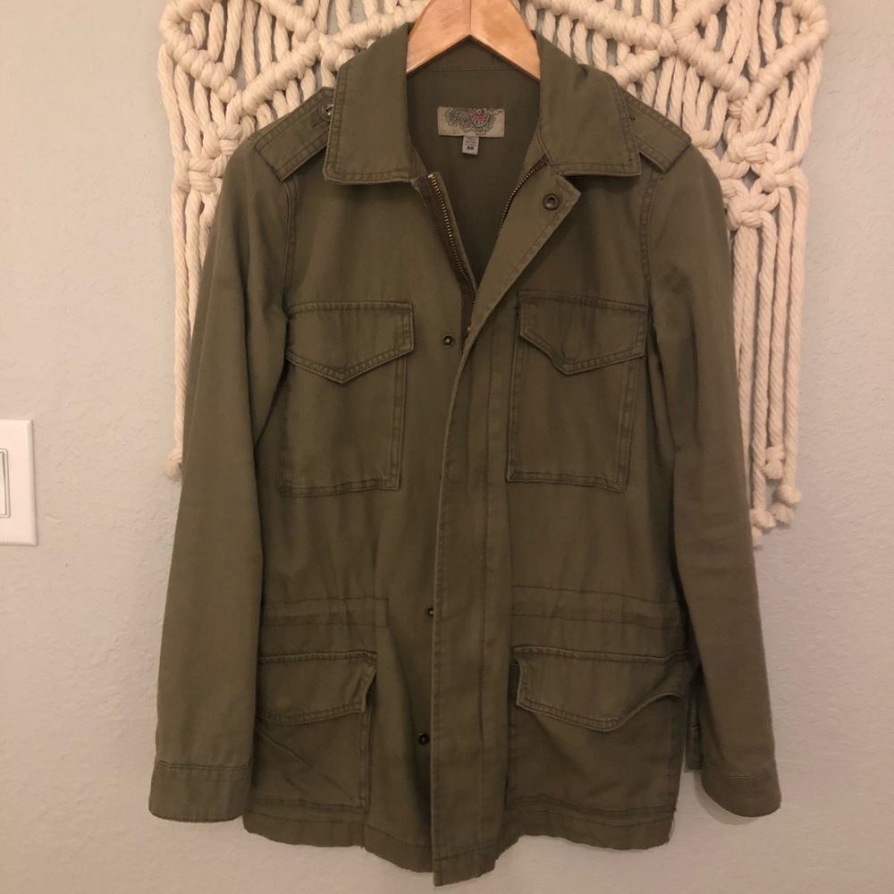 Ecote from Urban Outfitters olive jacket